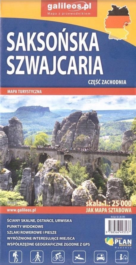 

Mapa Tur. Saksońska Szwajcaria Cz. Zach