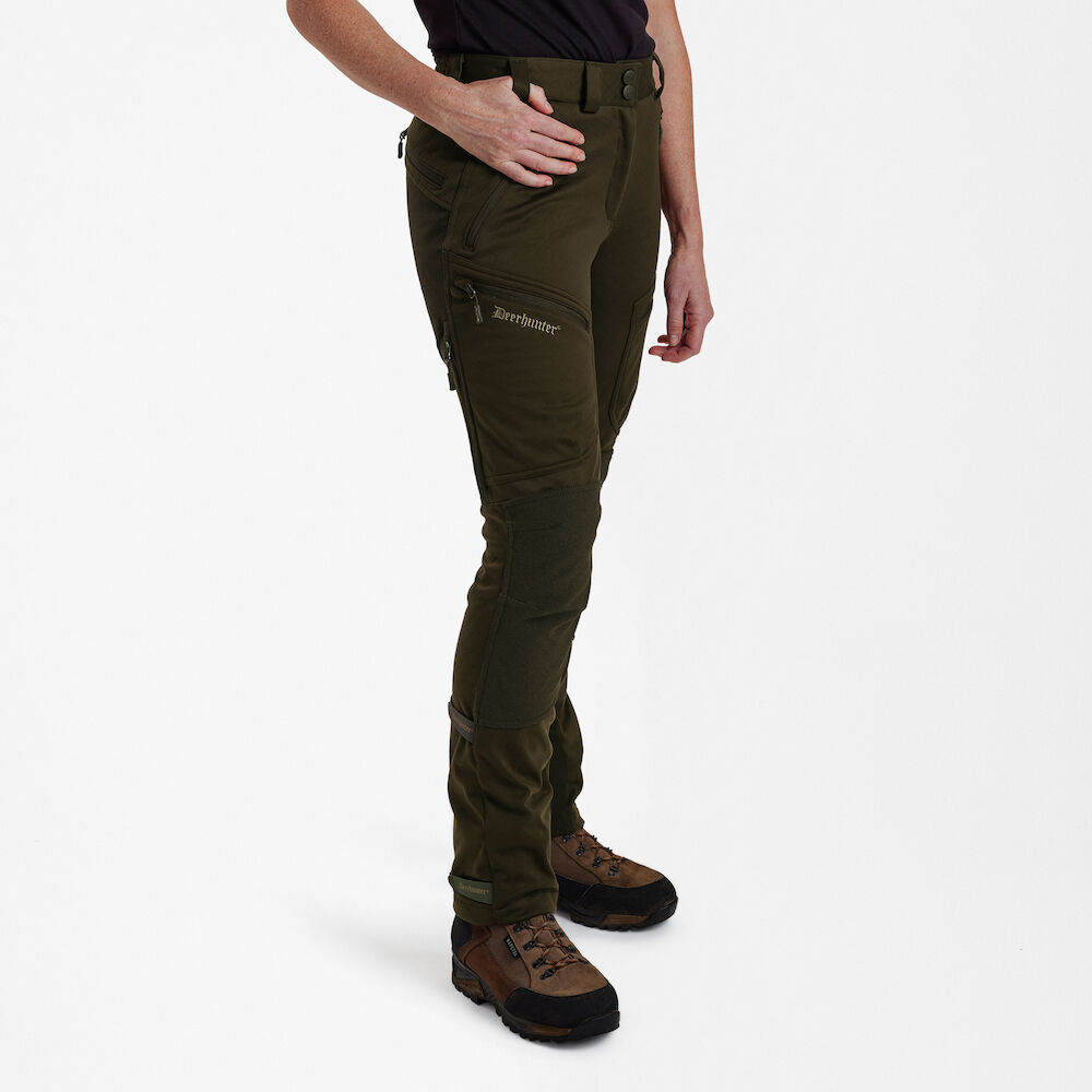Dámské lovecké kalhoty_ Deerhunter Excape Softsell 3843 Art Green 44