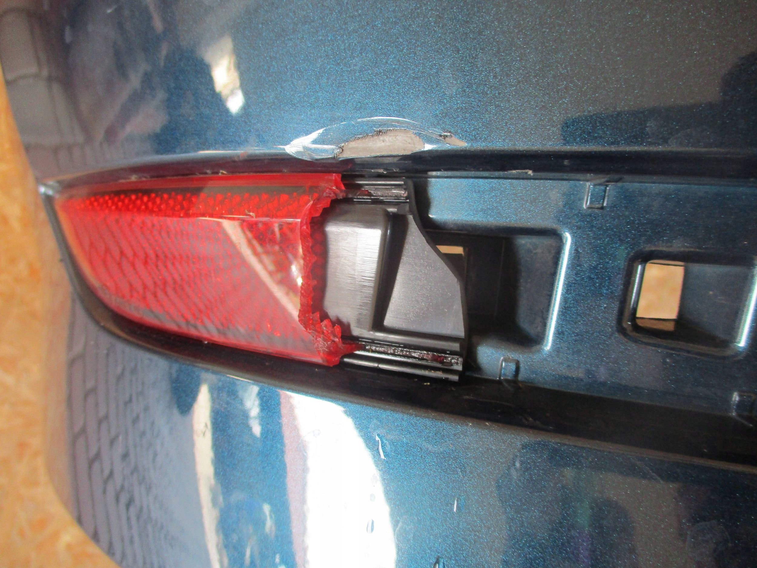 bumper rear part rear SKODA OCTAVIA IV KOMBI 5E7