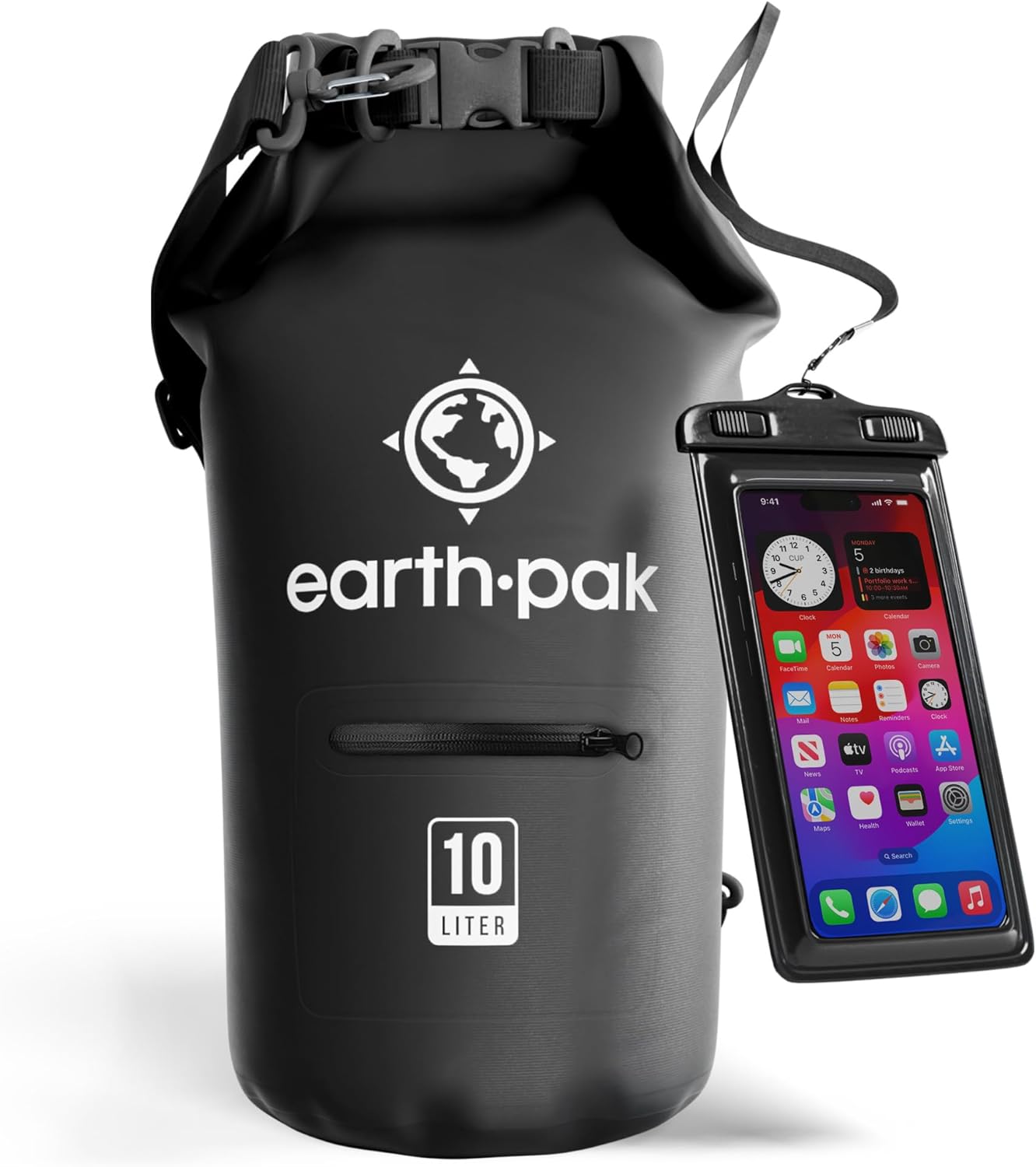 Earth Pak Voděodolná Taška Na Zip Batoh Kajak Pláž Kempování