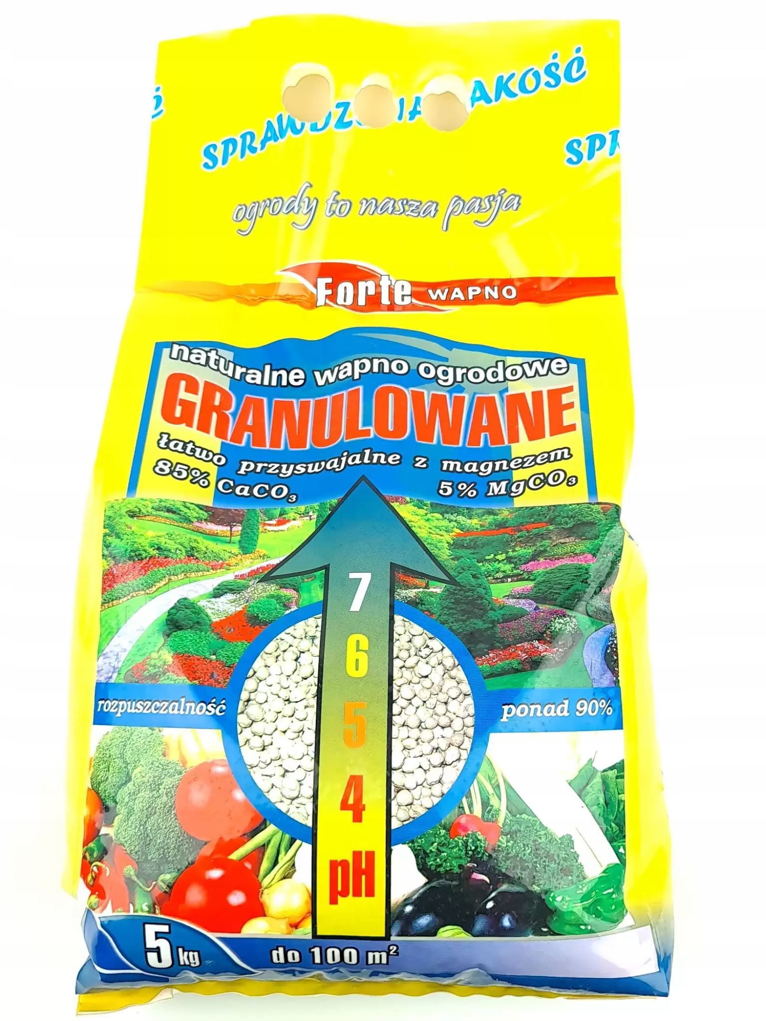 

Wapno nawozowe granulowane z magnezem 5kg 100m2