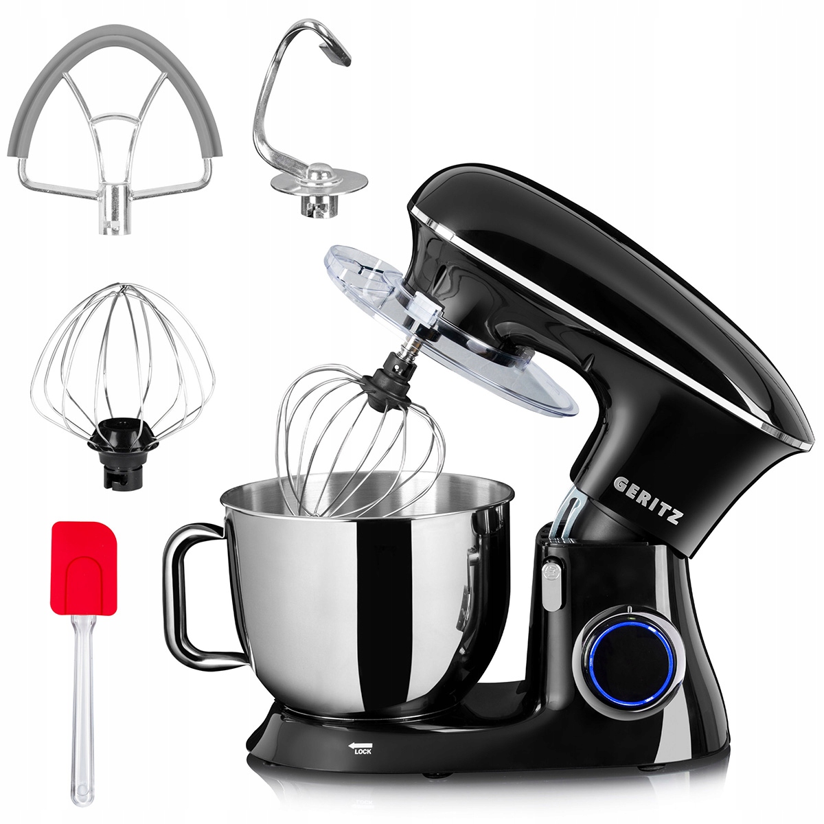 Robot Kuchenny Planetarny Mikser Geritz RTX3500 7L 7w1 Wielofunkcyjny