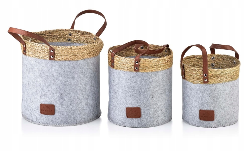 Sada košů z mořské trávy Amparo