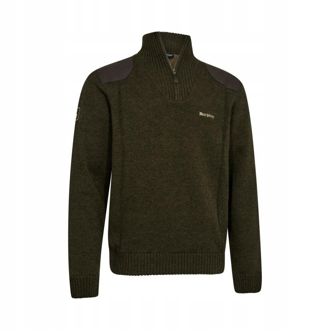 Lovecký svetr Deerhunter Finley Stormliner Knit L, jehněčí vlna