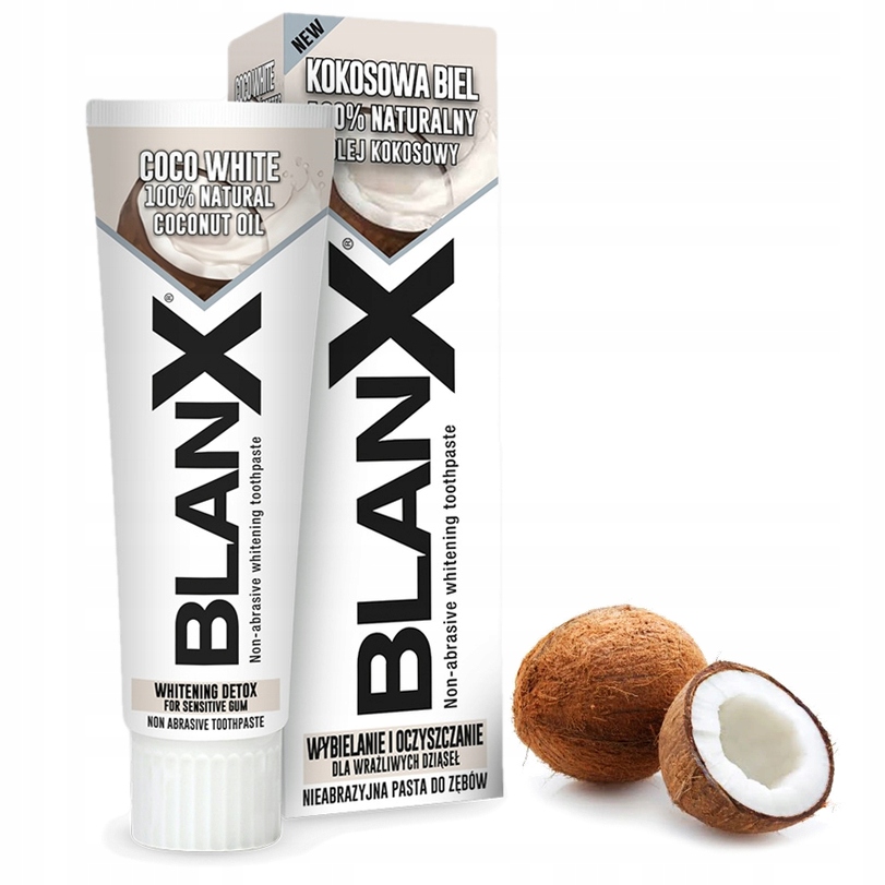 

Pasta do Zębów Wybielająca Blanx Coco White 75 ml