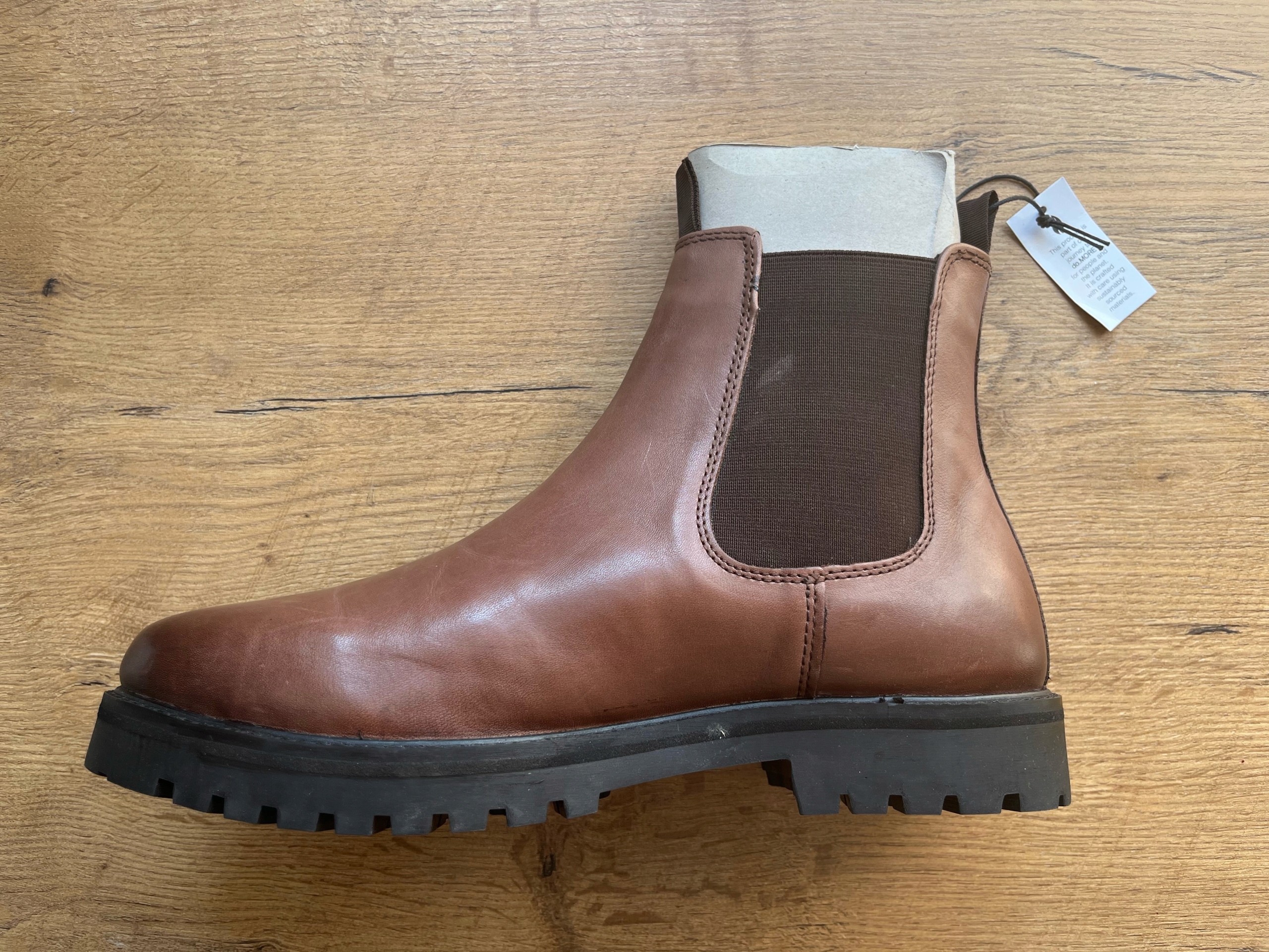 ZIGN 42 męskie sztyblety trzewiki koniak R21