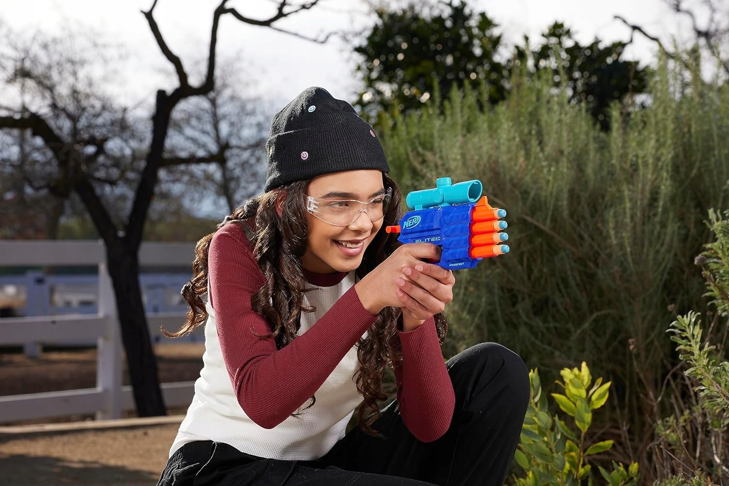 PISTOLET NERF ELITE 2.0 PROSPECT QS-4 WILD EDITION +CELE +OPASKA +STRZAŁKI Bohater / Bajka brak