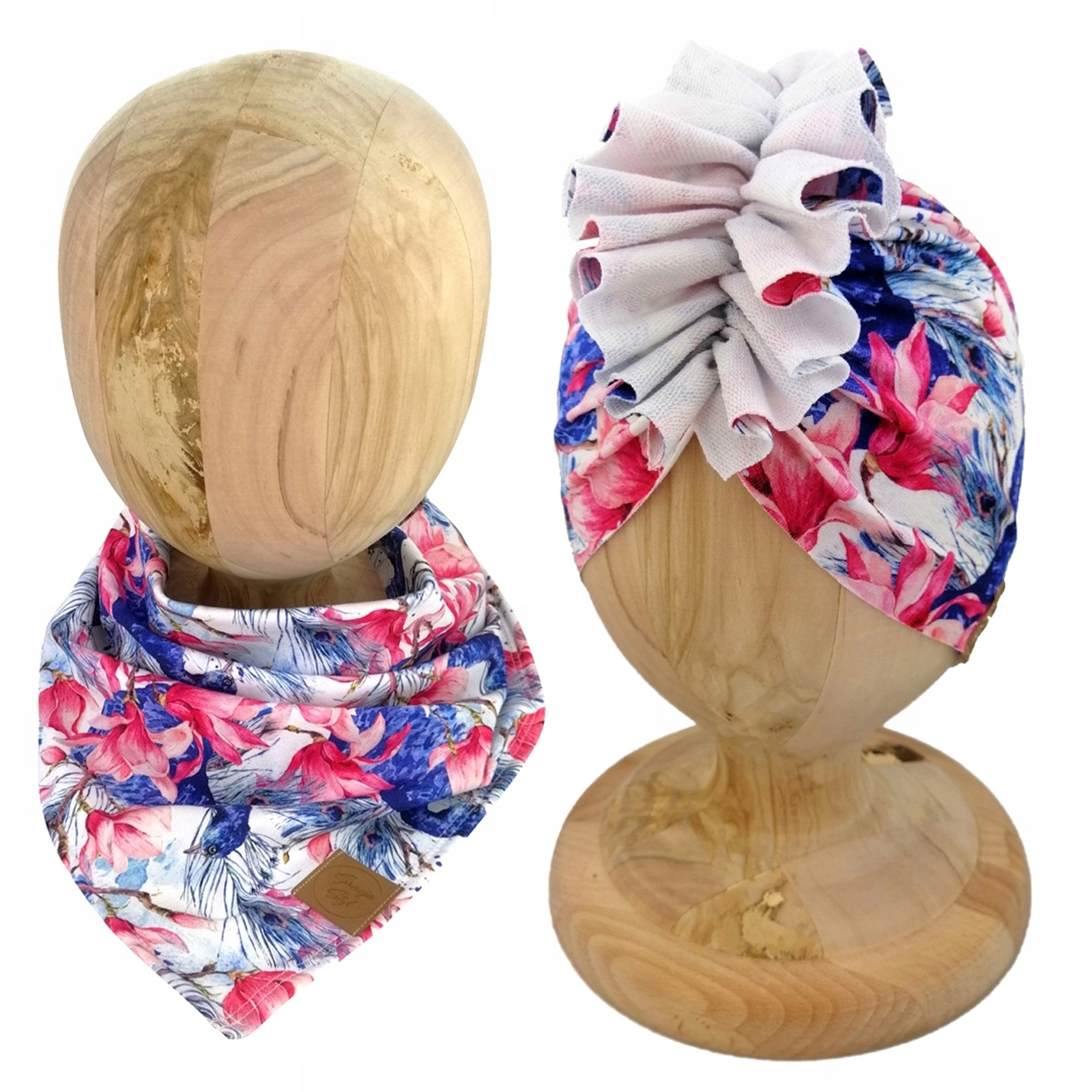 

Zestaw Czapka turban Chusta rozmiar 52-55