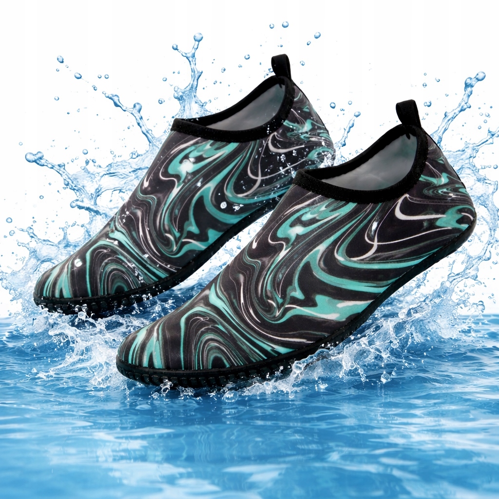 Buty Do Wody Pływania Basen Plaża Rafa Jeżowce Koralowce 39 24CM Damskie