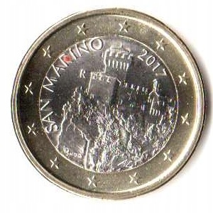1 euro San Marino 2017