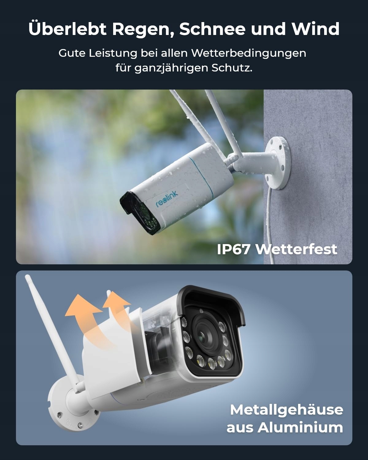 REOLINK Inteligentna Kamera Zewnętrzna Wi-Fi 6 5X Zoom Kolorowy Tryb Nocny — miniatura 7