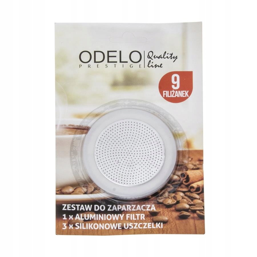 Filtr +3x uszczelka zaparzacz RUTTI 9 fil. OD1275