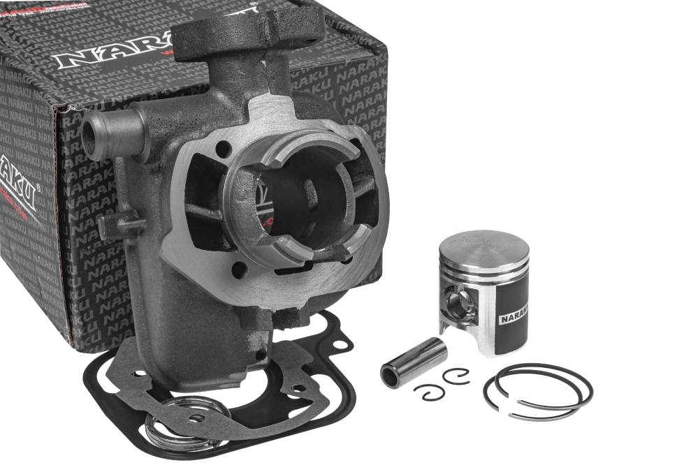 Cylinder Kit Naraku V2 50cc, Peugeot Jetforce Ludix LC (bez hlavy)