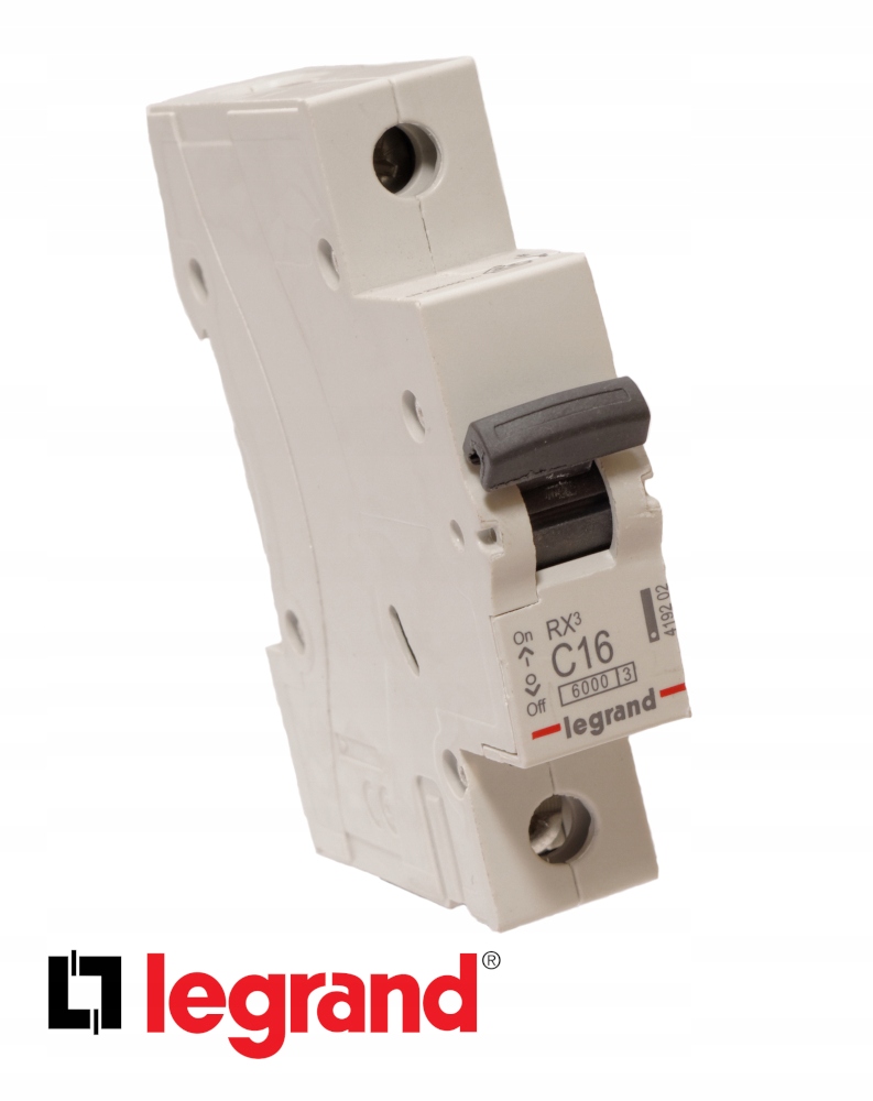 

Bezpiecznik Legrand RX3 C16A 1P s301 419202