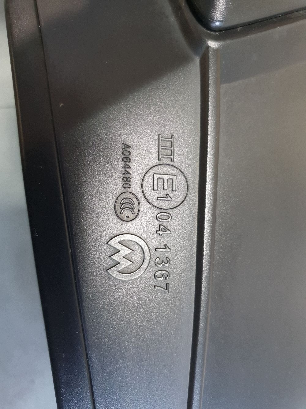 Audi Q7 4M electrics mirror left 12 pin asystent LS9R 4M1857409