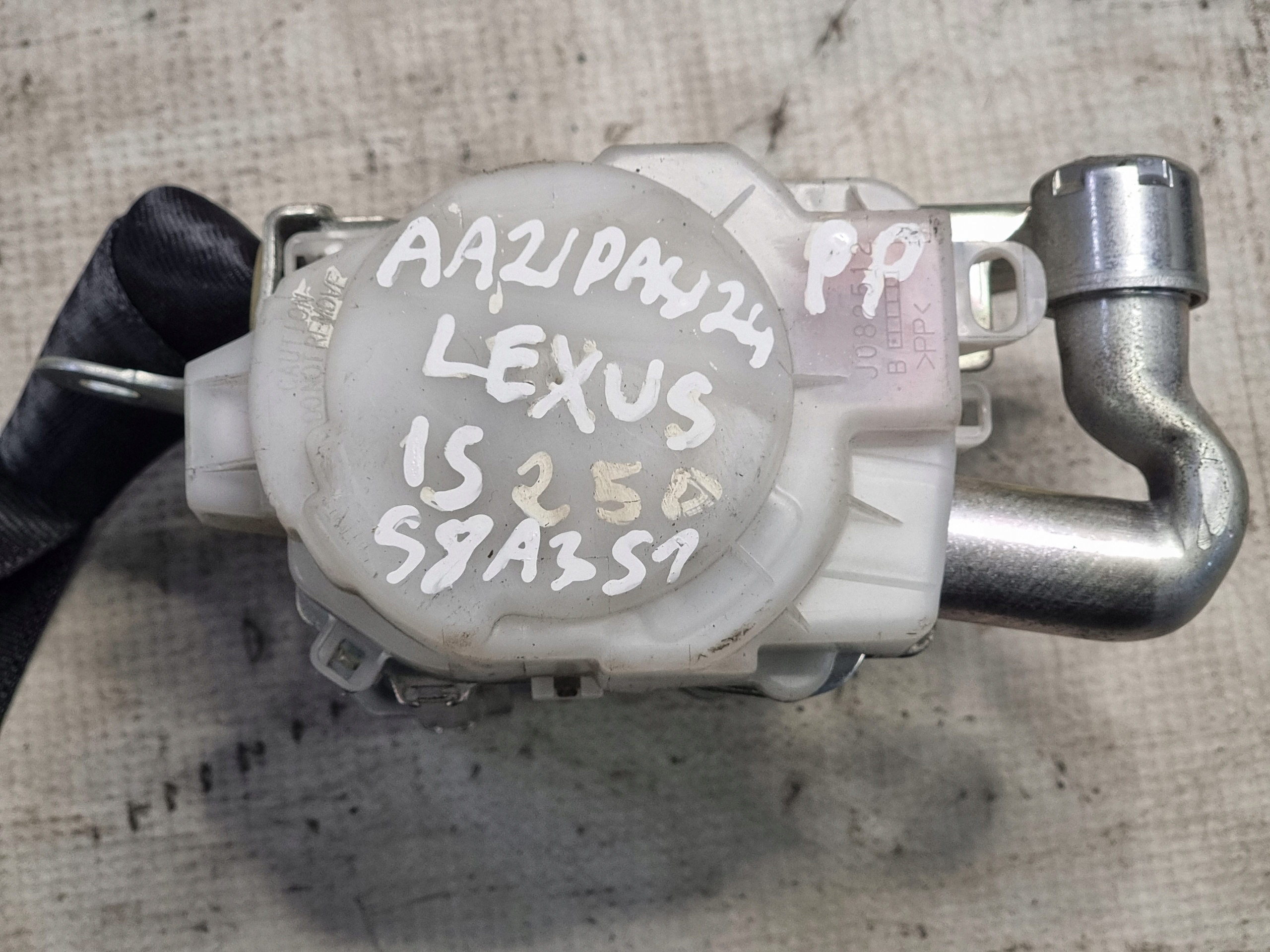 tension belt safety right front LEXUS IS 250 II