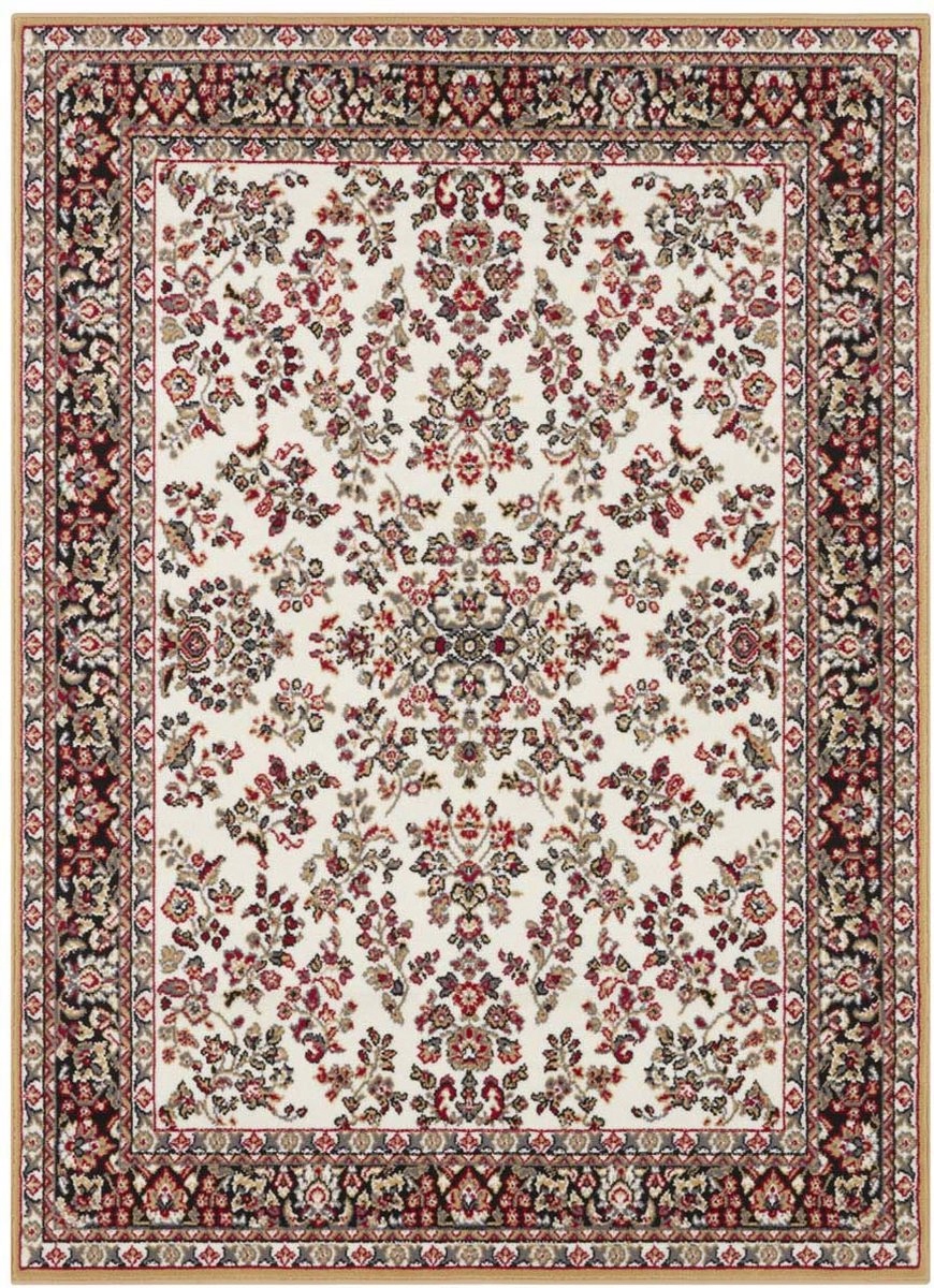 Koberec do obývacího pokoje 180 x 260 cm, krémově béžový s měkkými štětinami