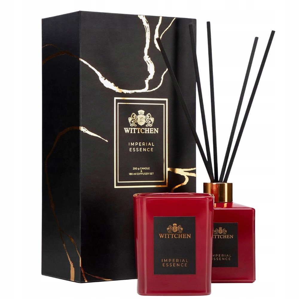Sada svíčka 200g a difuzér 180ml Wittchen 1-HS-103-3 Imperial Essence