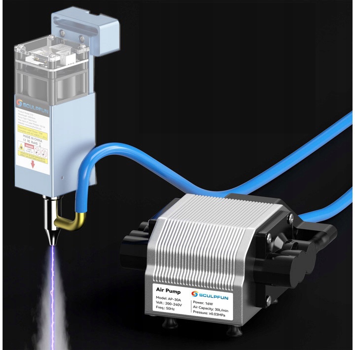 SCULPFUN S10 Grawerka laserowa 10W Moduły laserowe Rodzaj inny