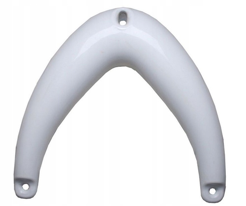 Odbijacz Jachtowy Dziobowy 11 X 105 cm Biały