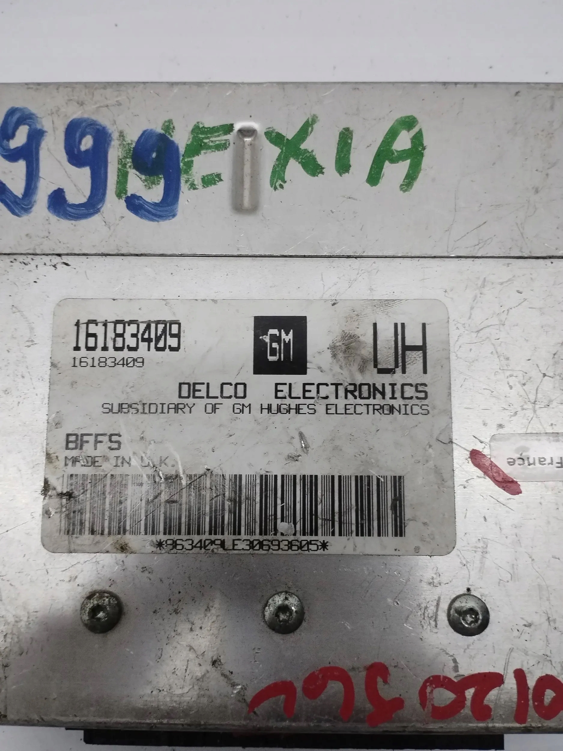 OPEL ASTRA F control unit / module ECU 16183409 16183409