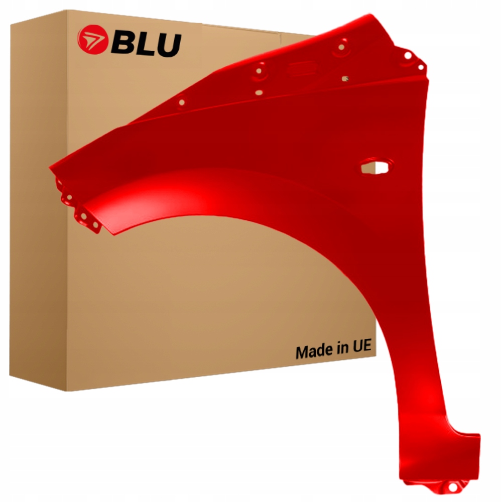 Blu Blatník Toyota Aygo II 3P0 levý červený 14-22 přední AbsolutRot