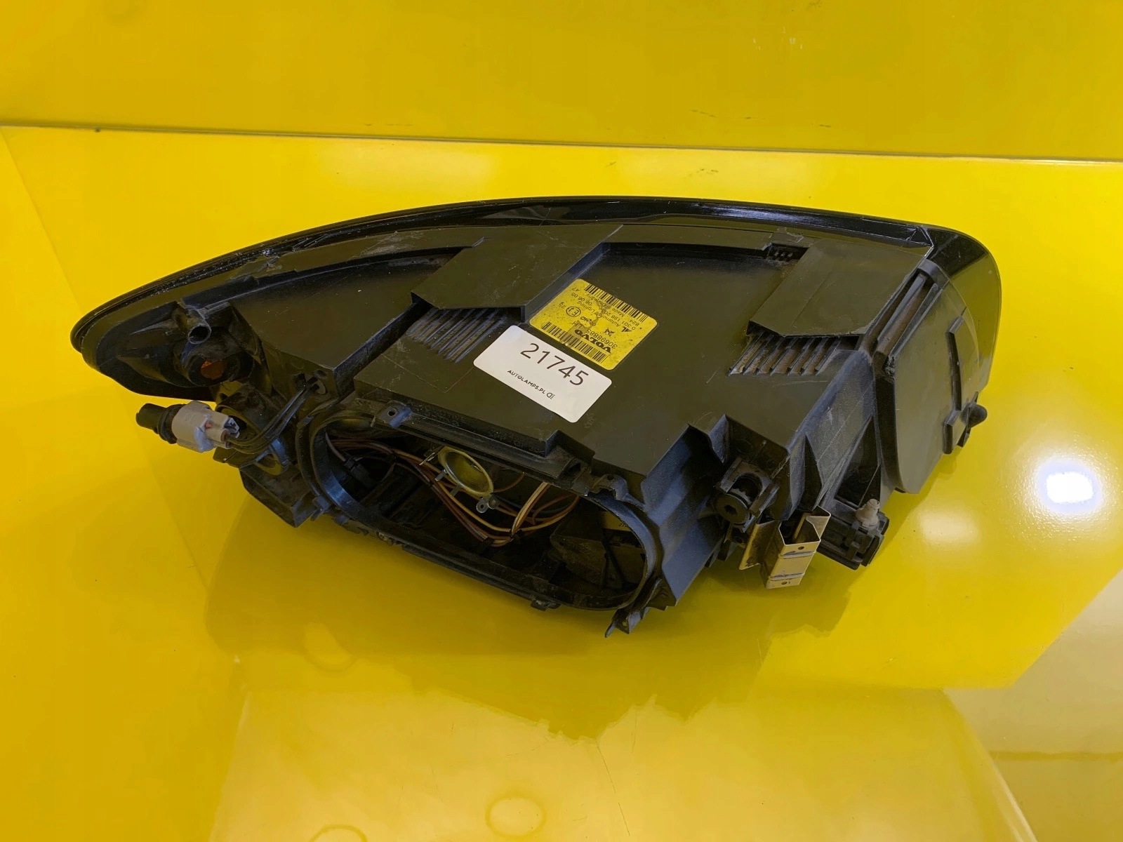 light left front VOLVO S40 V50 lens grey 30698885