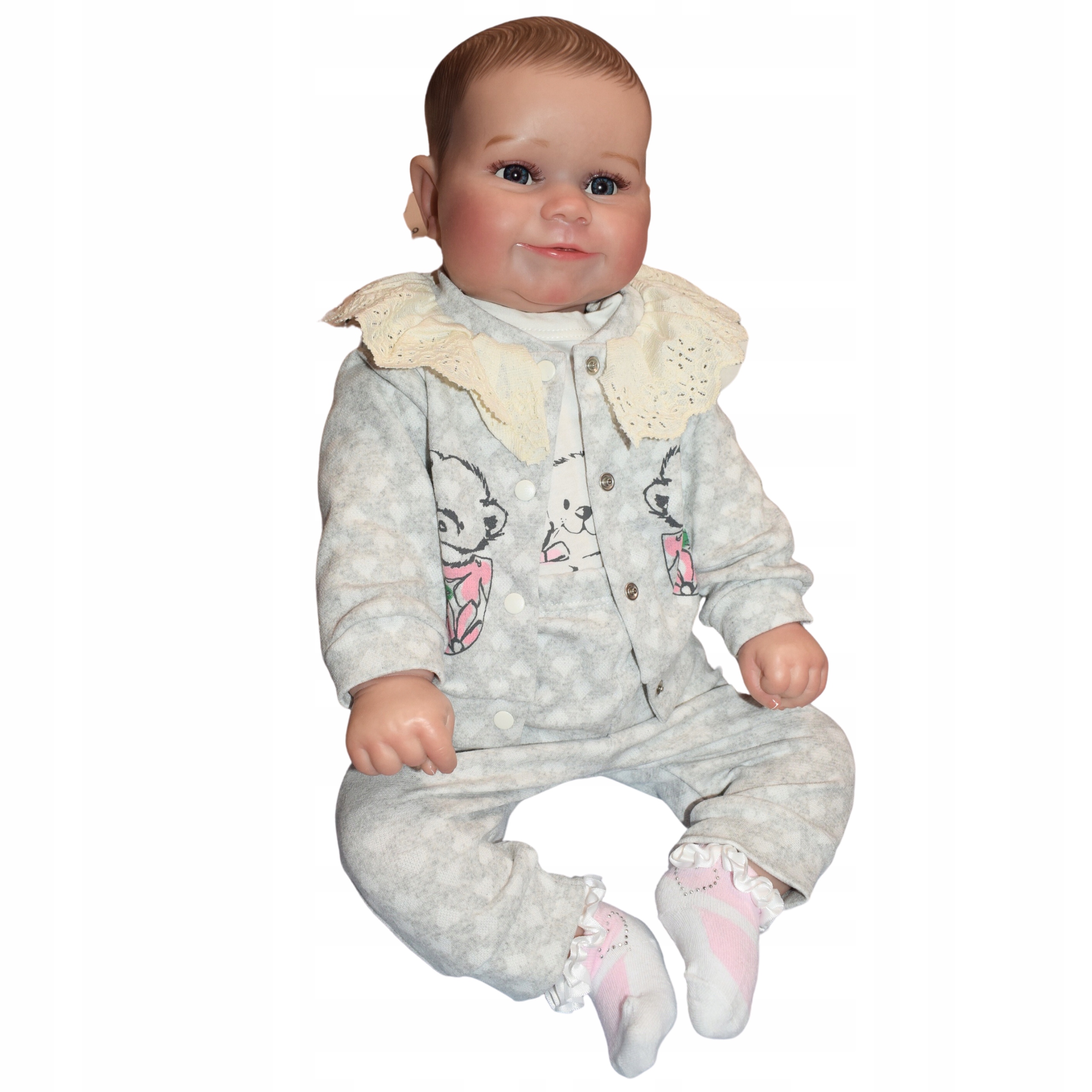 KOMPLET DLA DZIEWCZYNKI Bluza i Spodnie i Body 68 Marka Inna marka