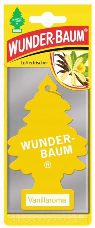 

Wunderbaum Choinka Zapachowa Do Auta Vanillaroma