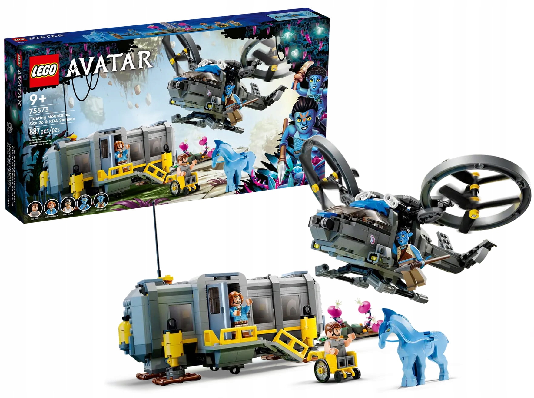 LEGO Avatar 75573 - Latające góry: stanowisko 26 i Samson ZPZ Numer produktu 75573