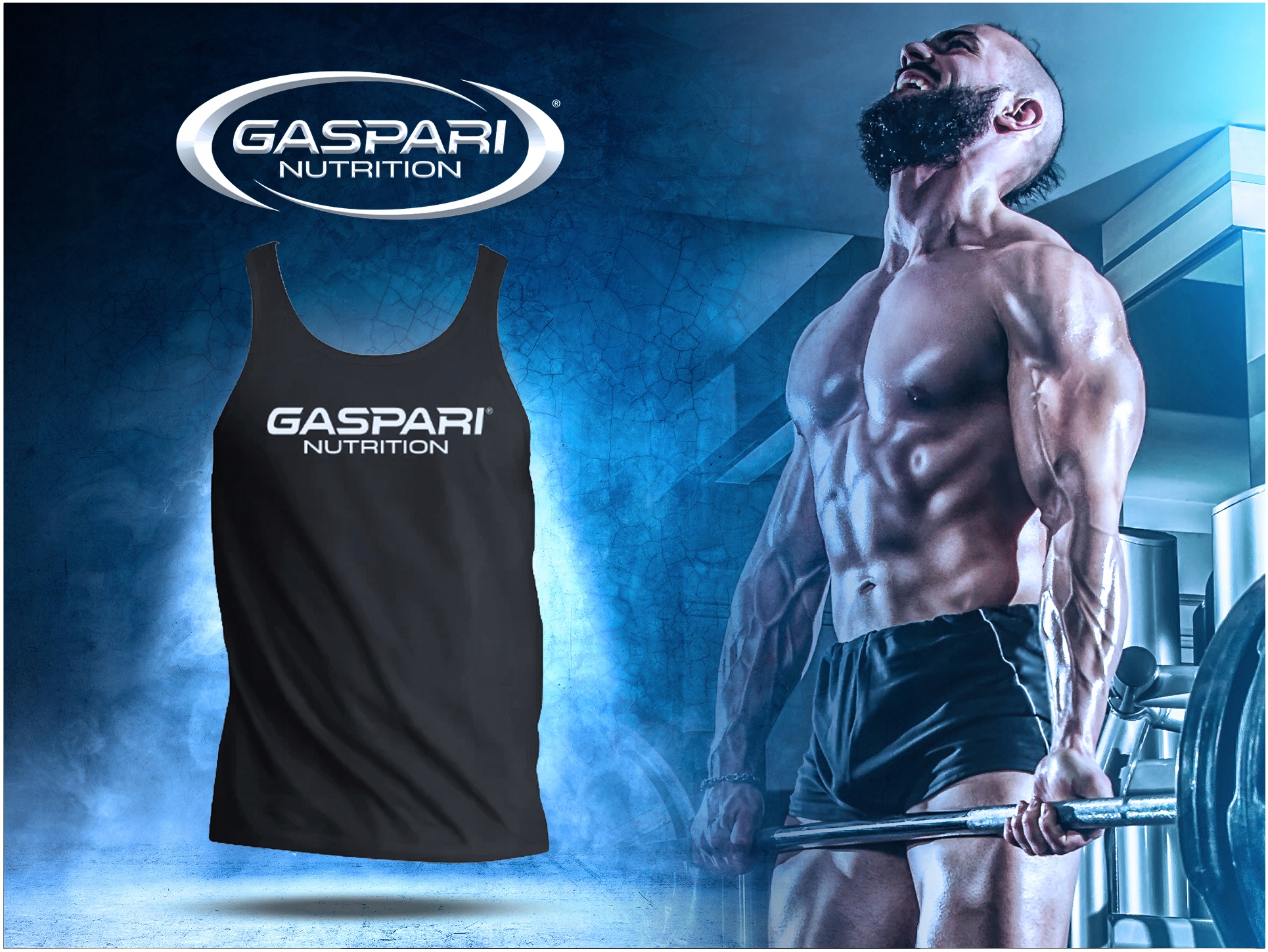 Gaspari TANK TOP NA TRENING BAWEŁNIANY S Kod producenta 1000032189#410