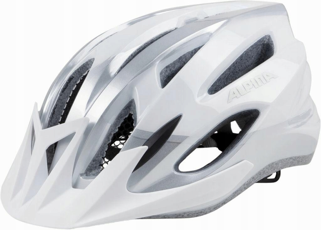 

Kask Alpina MTB17 biało-srebrny 54-58