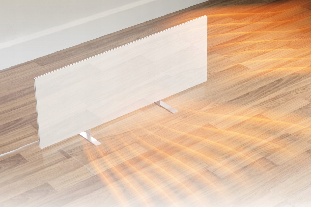 AENO GH1S Grzejnik szklany Smart 700W aplikacja biały wtyczka EU — 15