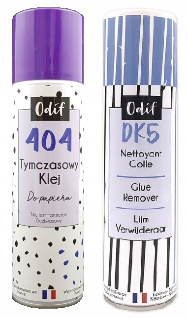 

Odif 404 Klej DK5 Spray Czyszczący 250ml