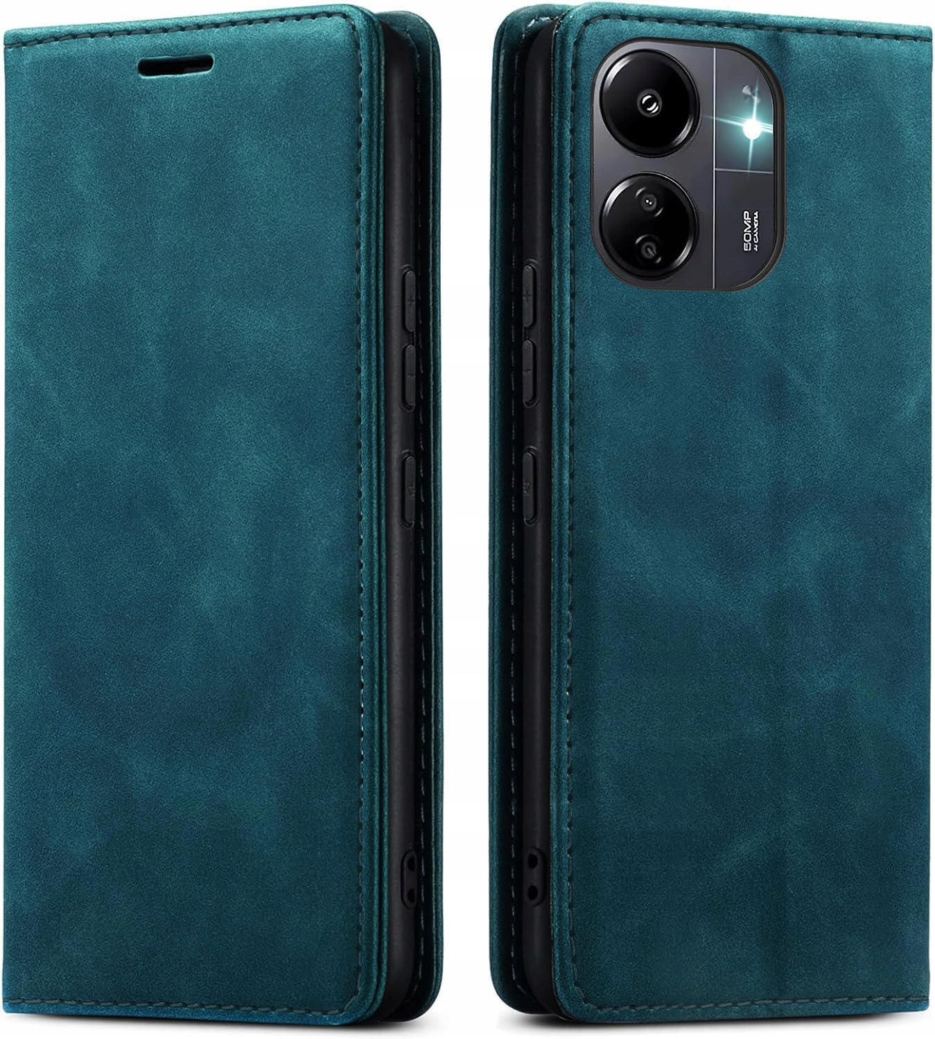 ETUI SKÓRZANE MAGNETYCZNE SHEEP SKIN DO XIAOMI REDMI 13c +SZKŁO Kod producenta let17