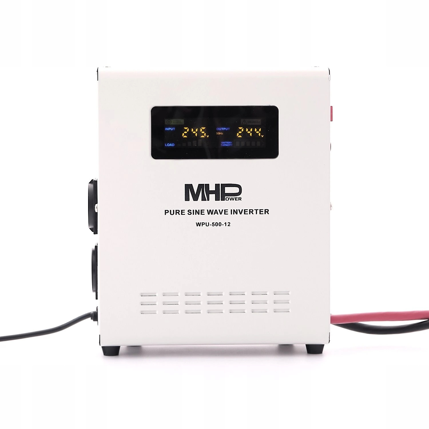 Napäťový menič MHPower WPU-500-12 Ups, 500W, čistý sínus, 12V
