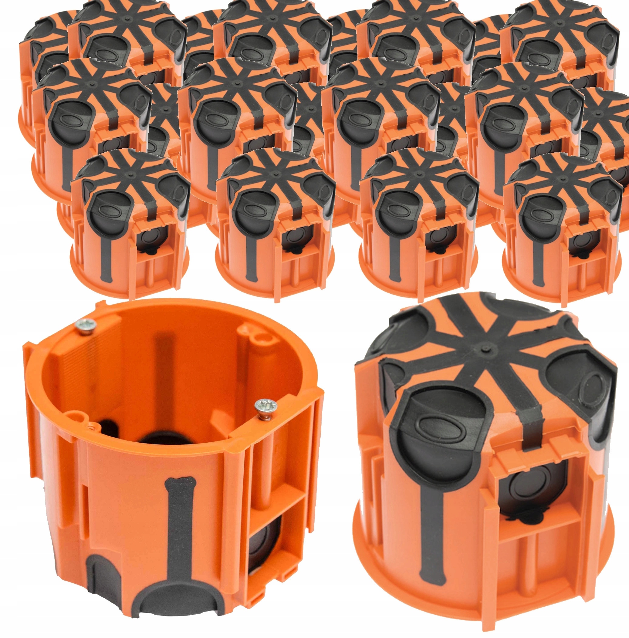 ProDuo 68 mm zapustená vetruvzdorná elektrická rozvodná Krabica 110 ks