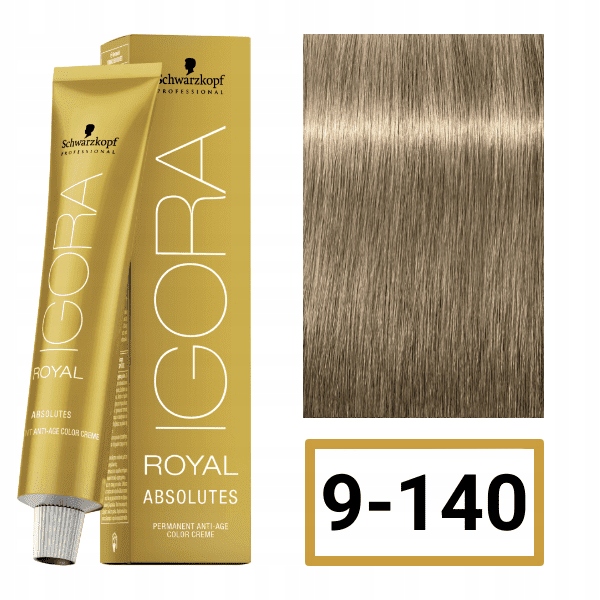 

Schwarzkopf Igora Royal Absolutes farba 9-140