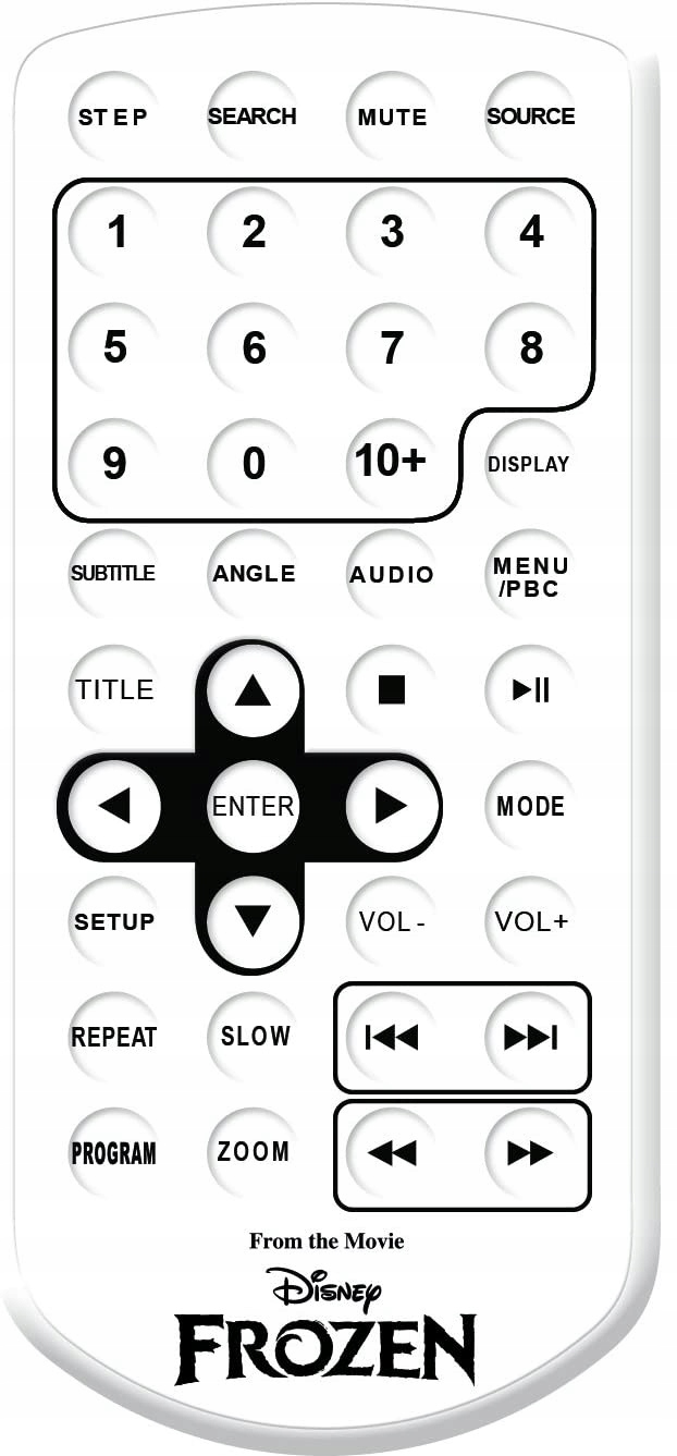DVD PLAYER LEXIBOOK 7 CALI FROZEN AKU SŁUCHAWKI Model DVDP6FZ