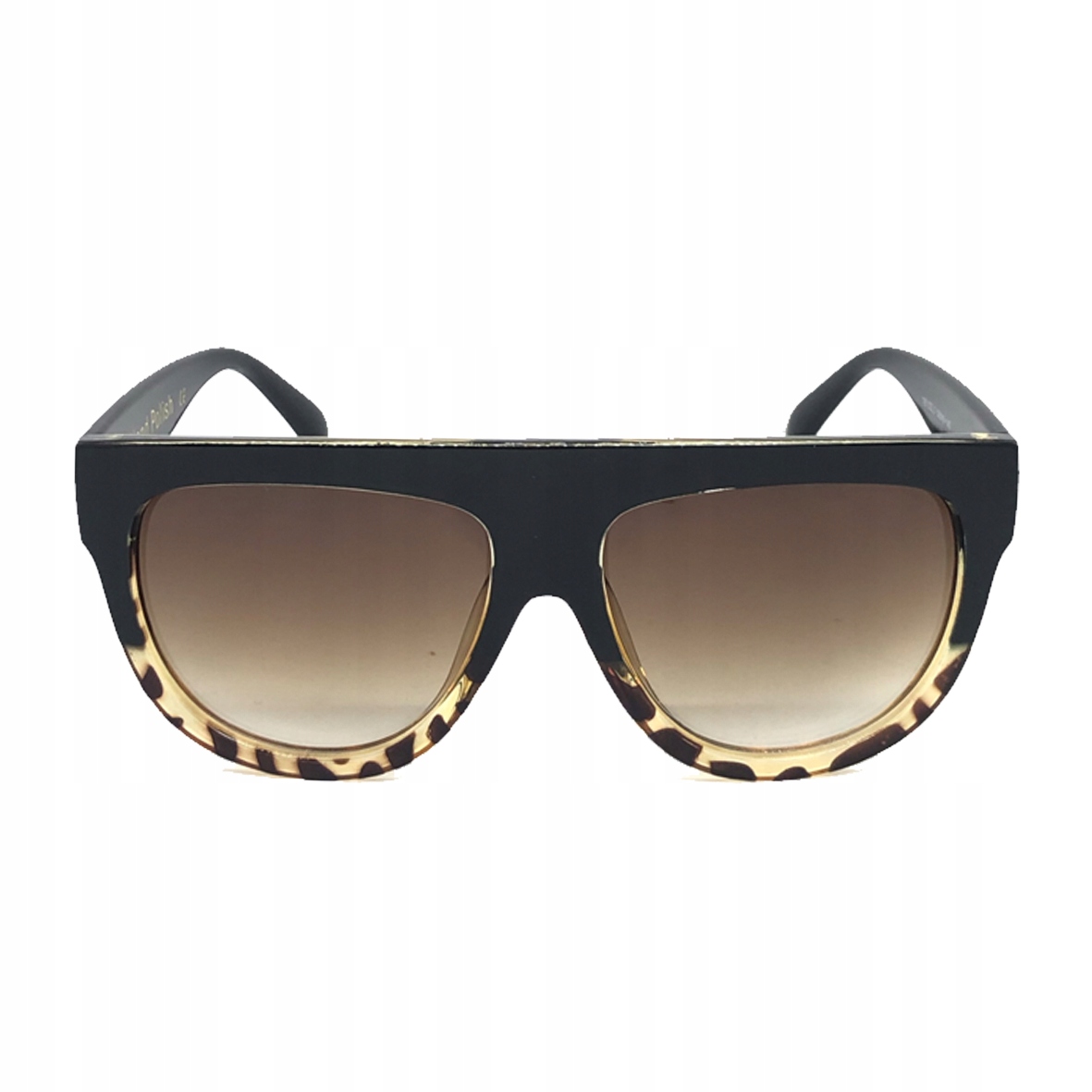 

okulary Damskie Brązowe Panterka Glamour Shadow
