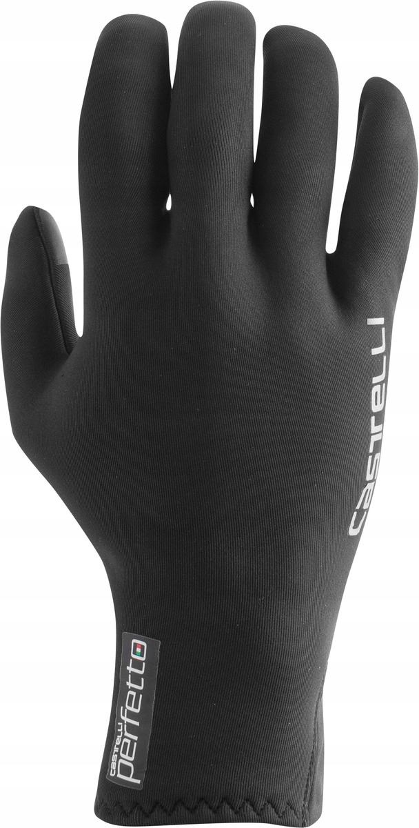 Cyklistické rukavice Castelli Perfetto Max černé vel. M