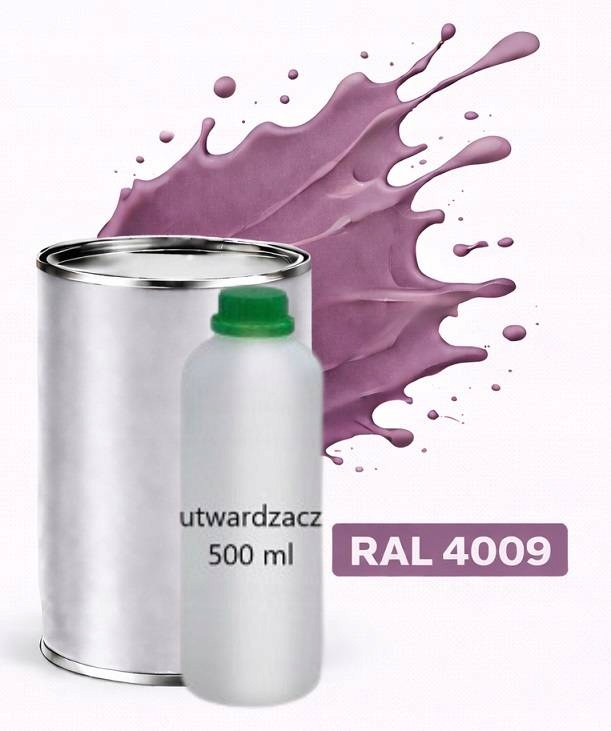 Ral 4009 Polyuretan Akryl 2:1 1L Lesklý Lak Tužidlo Normal 0,5L