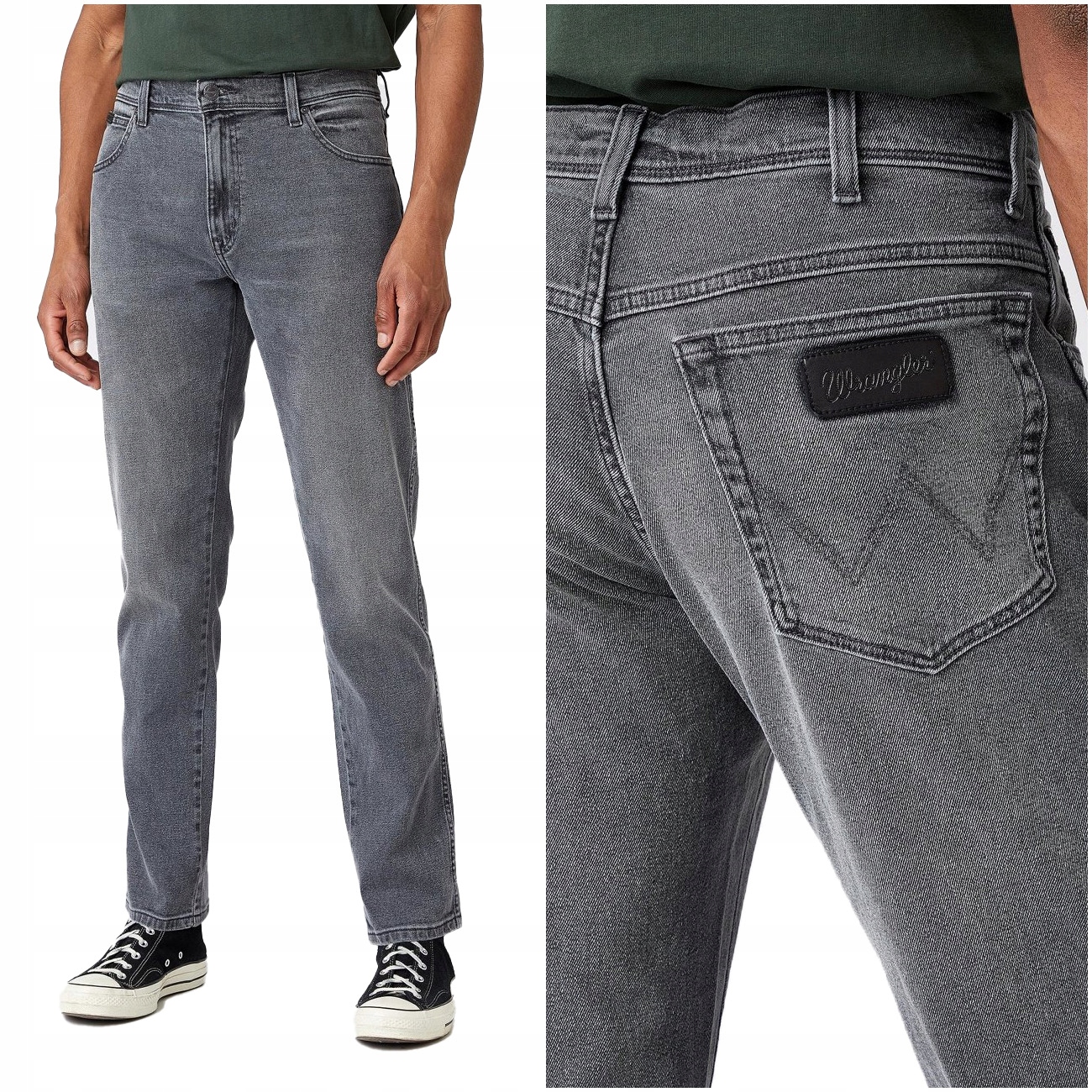 

Wrangler Texas Męskie Spodnie Jeansowe W34 L32