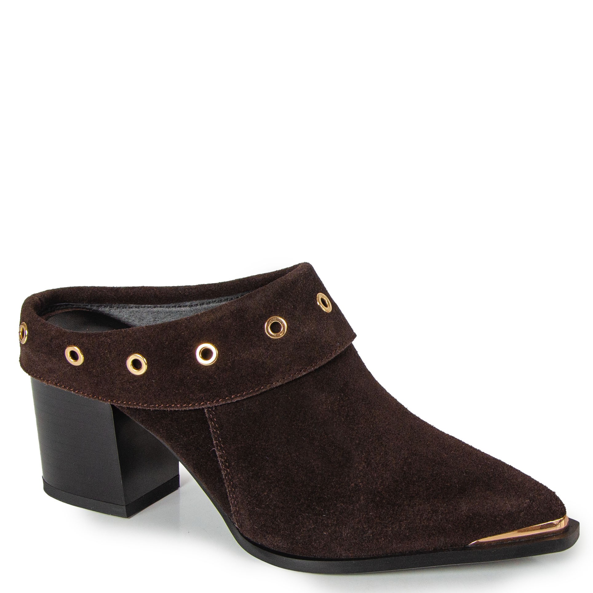 S.barski CR61-3059 Hnědé Kožené Nazouváky Kovbojské Boty vel. 38