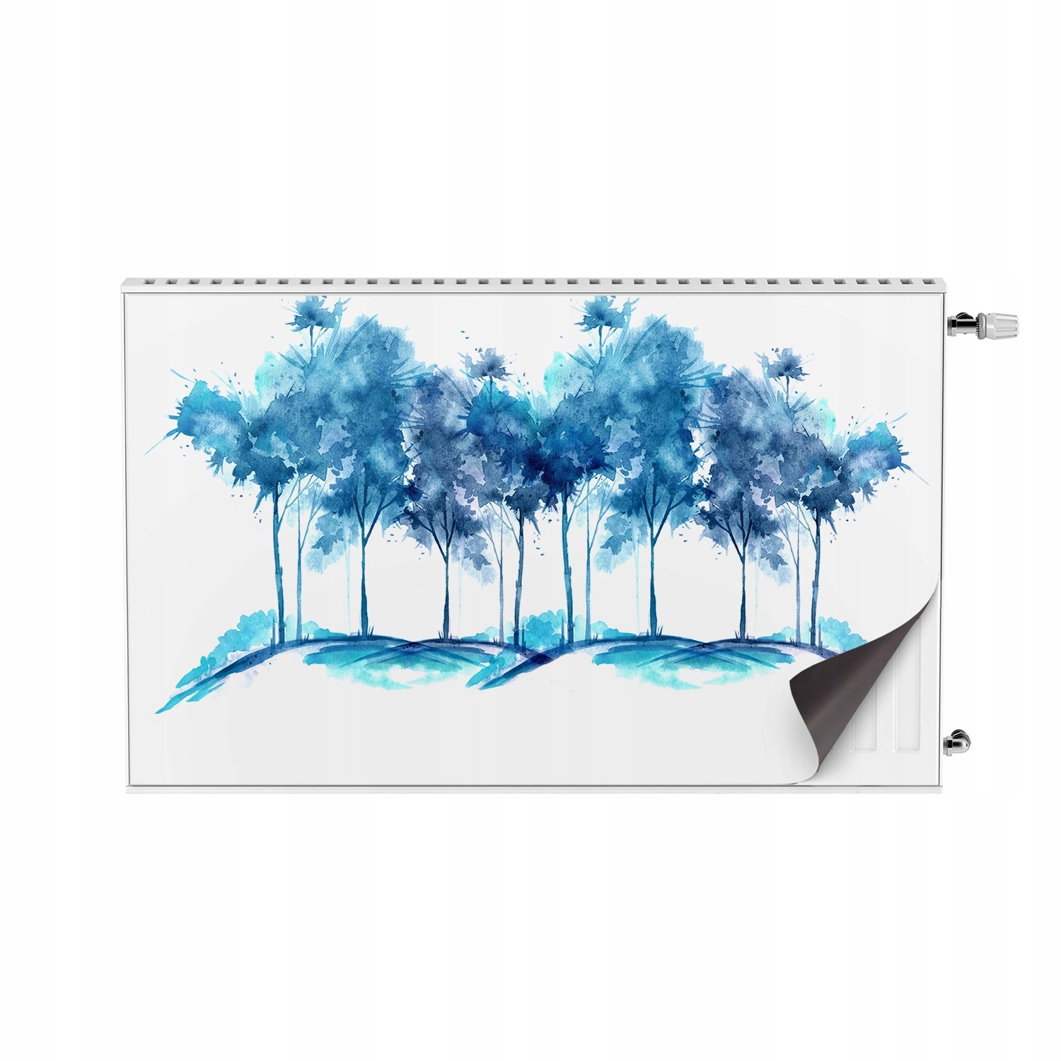 Magnet 100x60 ozdobná krajina stromu