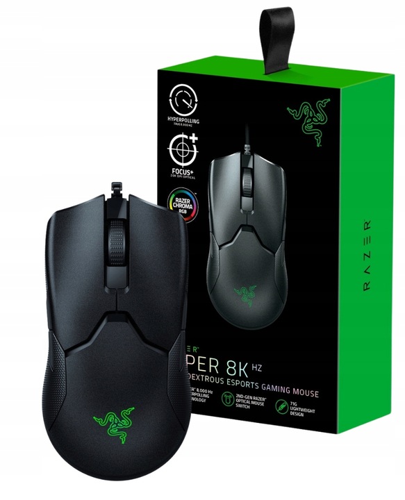 Drátová myš Razer Viper 8KHz optický senzor RZ0103580100R3M1