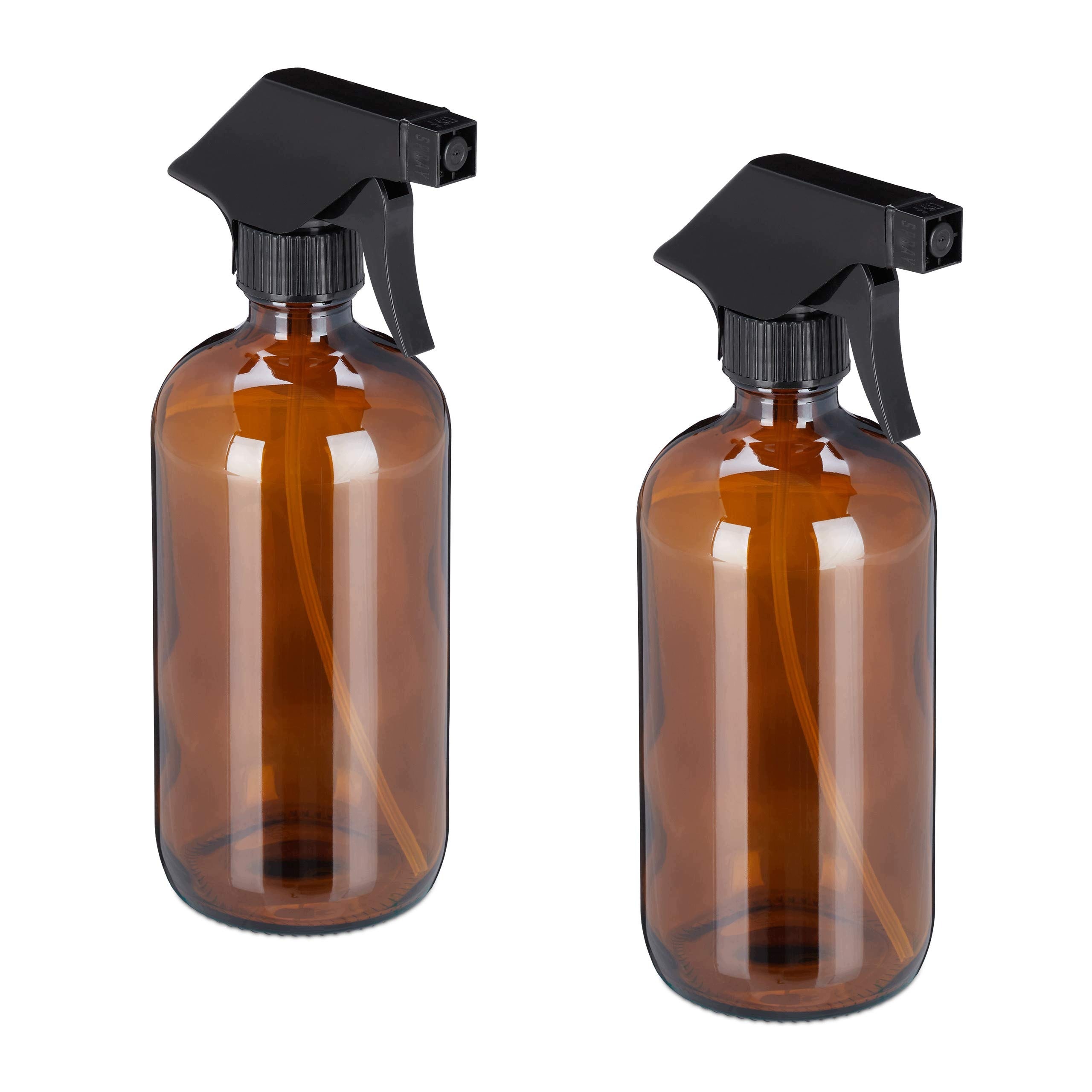 Skleněná Láhev S Rozprašovačem 2 X 500 ML, Sada Pro Turistiku