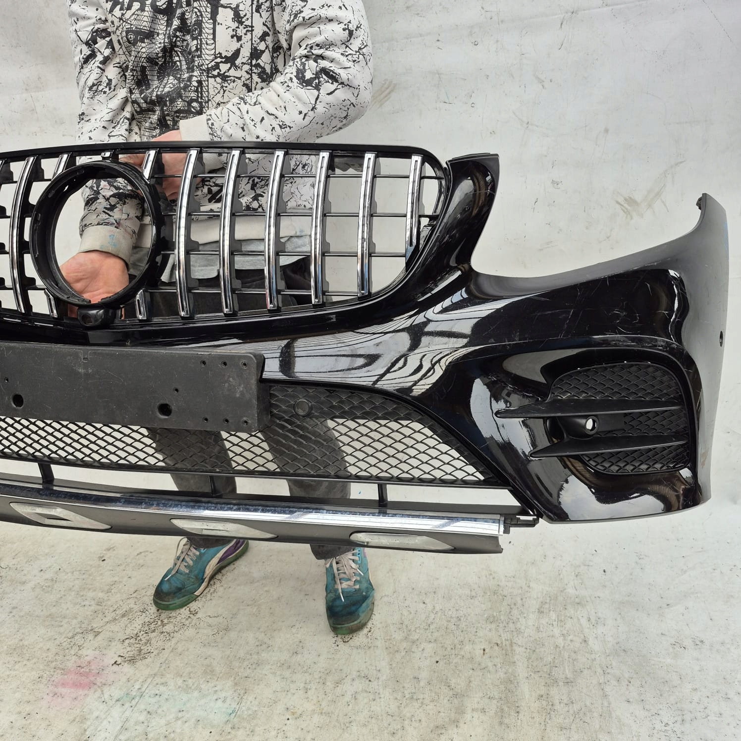 MERCEDES GLC and 1 X253 AMG 15-19 bumper front front PDC