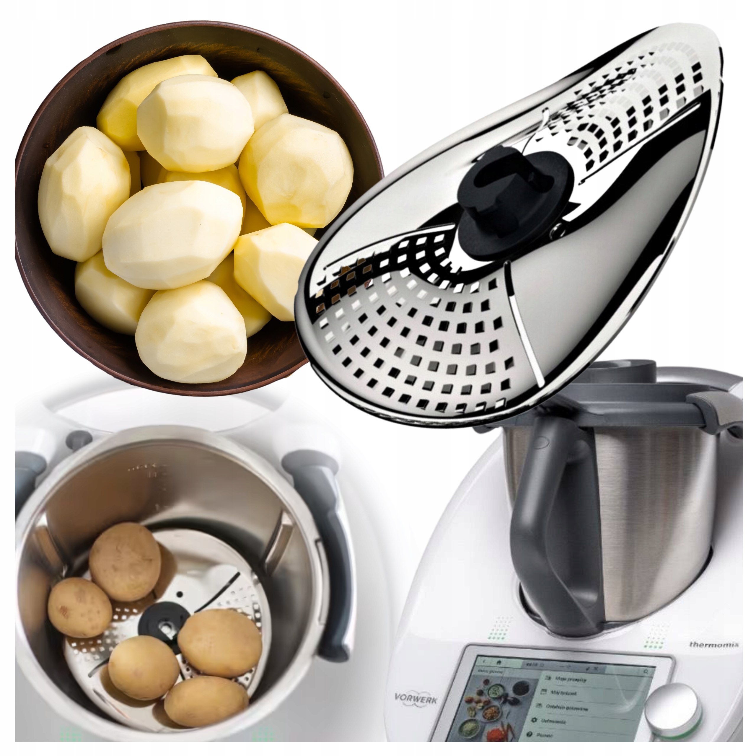 Obieraczka Osłona Noża Miksującego do Thermomix TM5 TM6 TM31 TM7 Friend 2w1