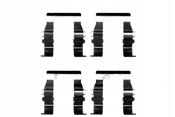 ZESTAW MONTAŻOWY KLOCKÓW ATE MB858398 MR389599 198